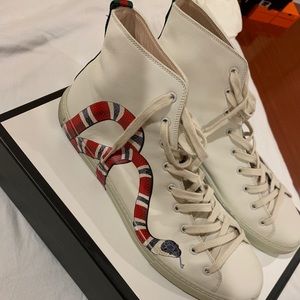 Gucci snake High Top Sneaker